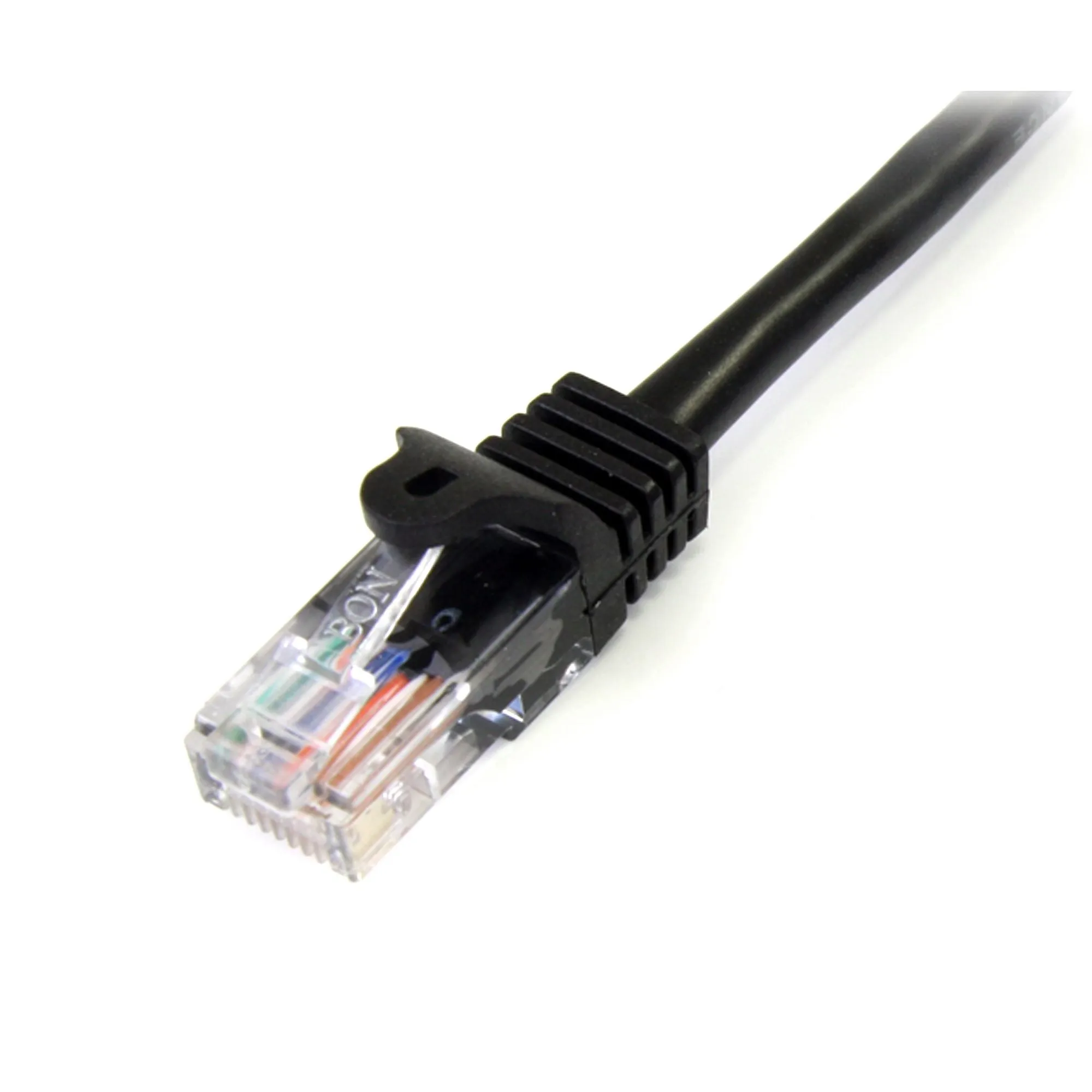 1M Cat 5E Black Snagless