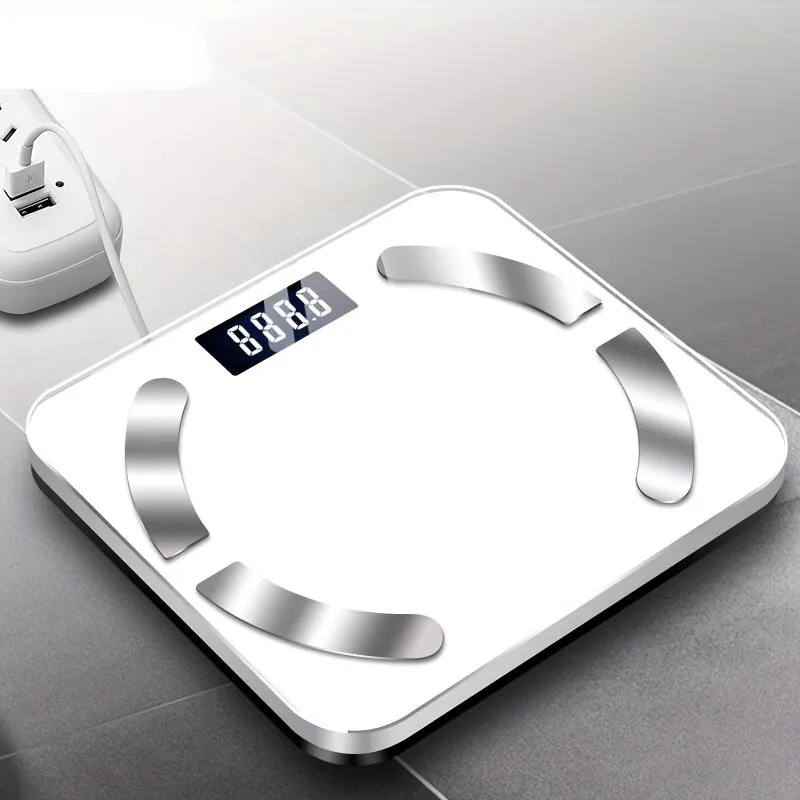 1pc Weight Scale, Household Small Electronic Scale, Precise Charging, Human Body Scale, Household Body Fat Scale, High-precision Weighing Scale, Electric Scale