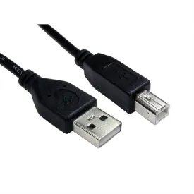 3Mtr Usb 2.0 A Male To B Male