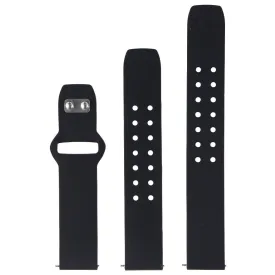 Affinity 20mm Silicone Band for Smartwatches, Watches & Tracking Devices - Black