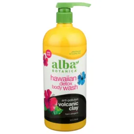 Alba Botanica - Hawaiian Detox Body Wash Anti-Pollution, 32 Oz