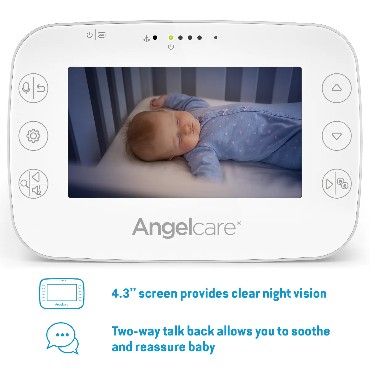 Angelcare AC327 Baby Video/Movement Monitor   Bonus Camera Valued at $229