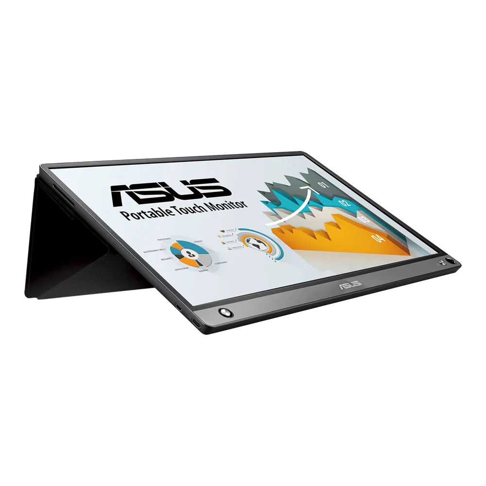 ASUS ZenScreen Touch MB16AMT 15.6" Portable Monitor Multi-Touch IPS