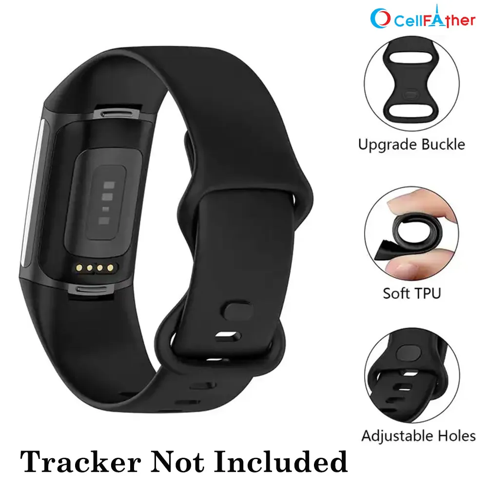 Buy Fitbit Charge 5 & 6 Band Strap online-Black