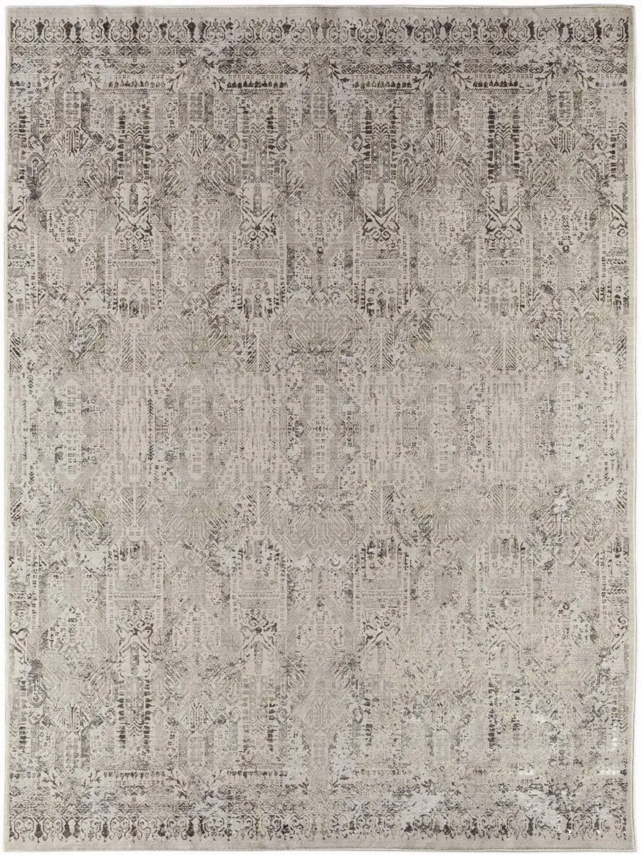 Cambridge Transitional Gold Machine Made Rug 3'11'X 5'7"