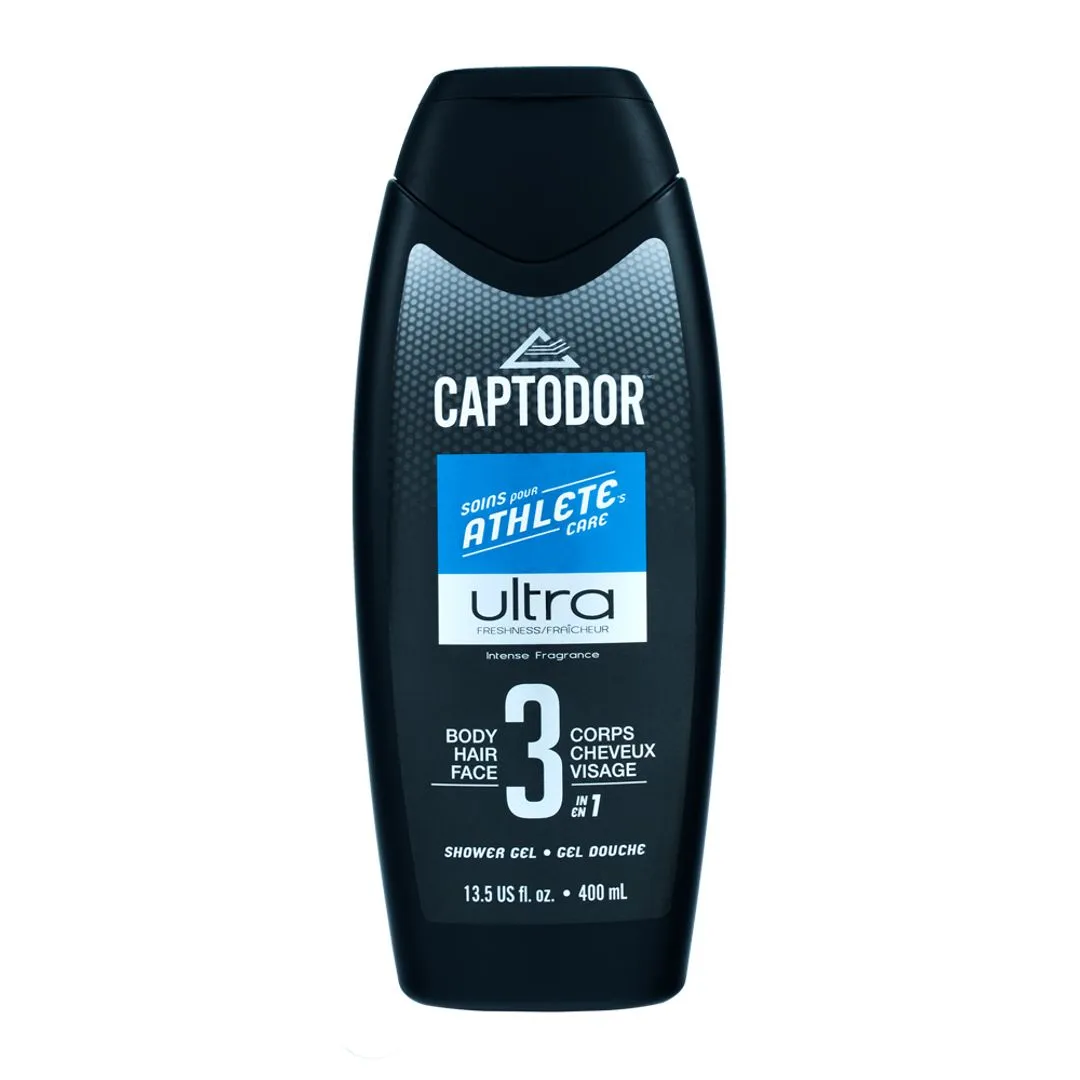 CAPTODOR Ultra Freshness 3-in-1 Shower Gel