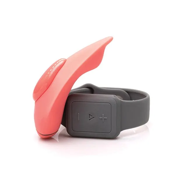 Clandestine - Devices Companion Panty Vibrator with Wearable Remote (Coral)