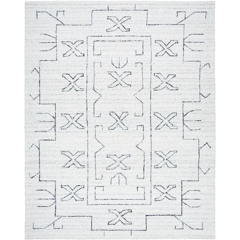 Deann Modern Light Slate Area Rug