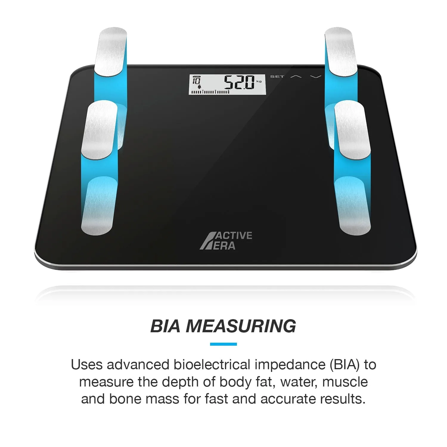 Digital Bathroom Scales - Black