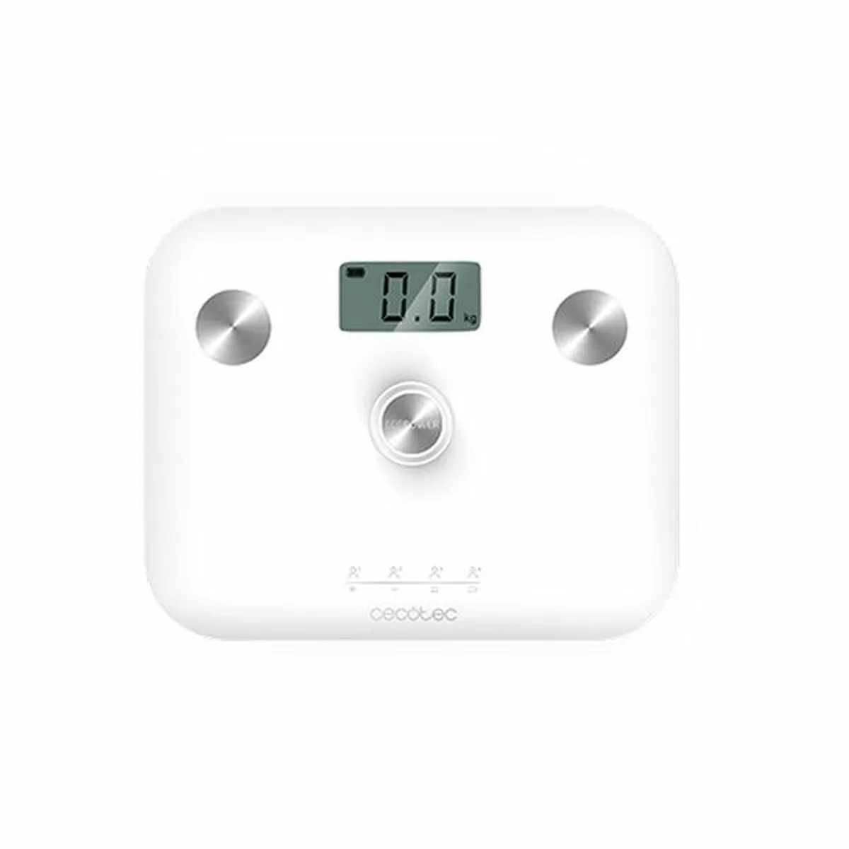 Digital Bathroom Scales Cecotec EcoPower 10100 Full Healthy LCD 180 kg White Glass 180 kg