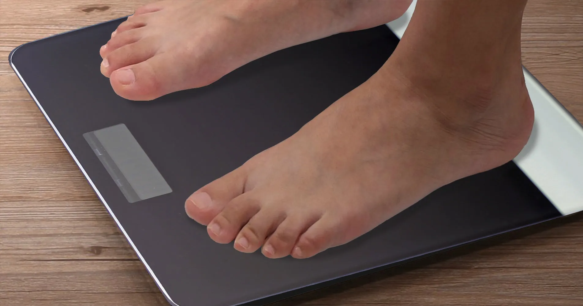 Digital Body Weight Bathroom Scale with Built-in Thermometer