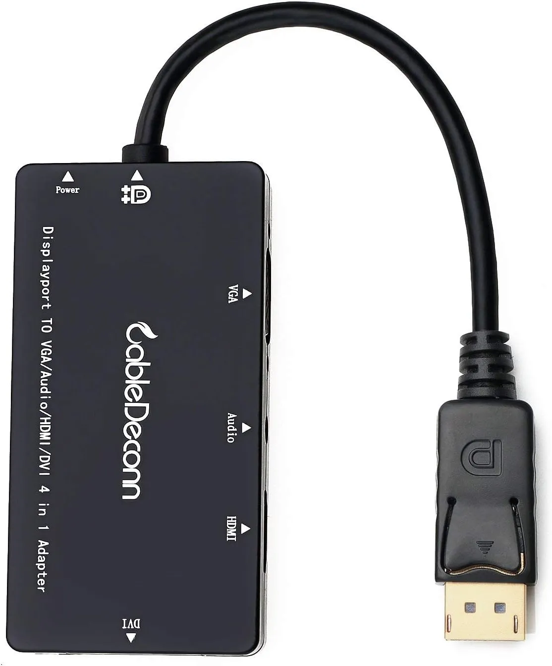 Display Port To VGA/Audio/DVI And HDMI Adapter