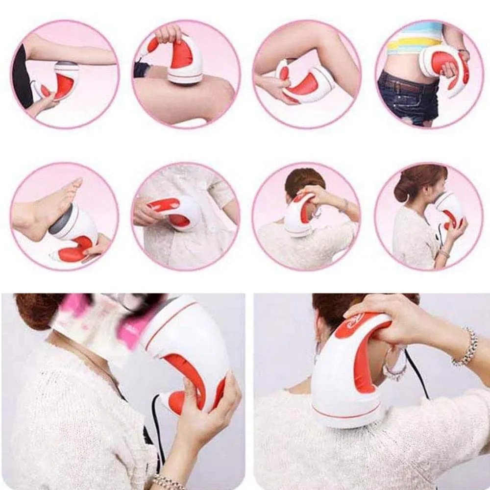 Electric body massager slimming infrared fat burner neck back foot