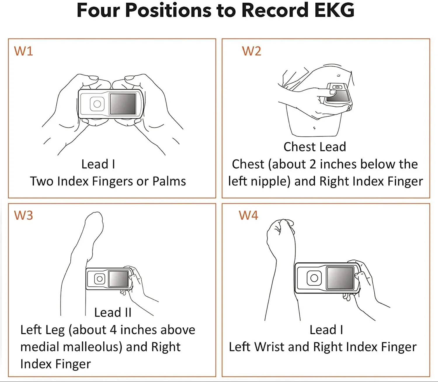 EMAY Portable ECG Monitor (for iPhone & Android, Mac & Windows) | Wireless EKG Monitoring Devices to Track Heart Rate & Rhythm for Heart Performance