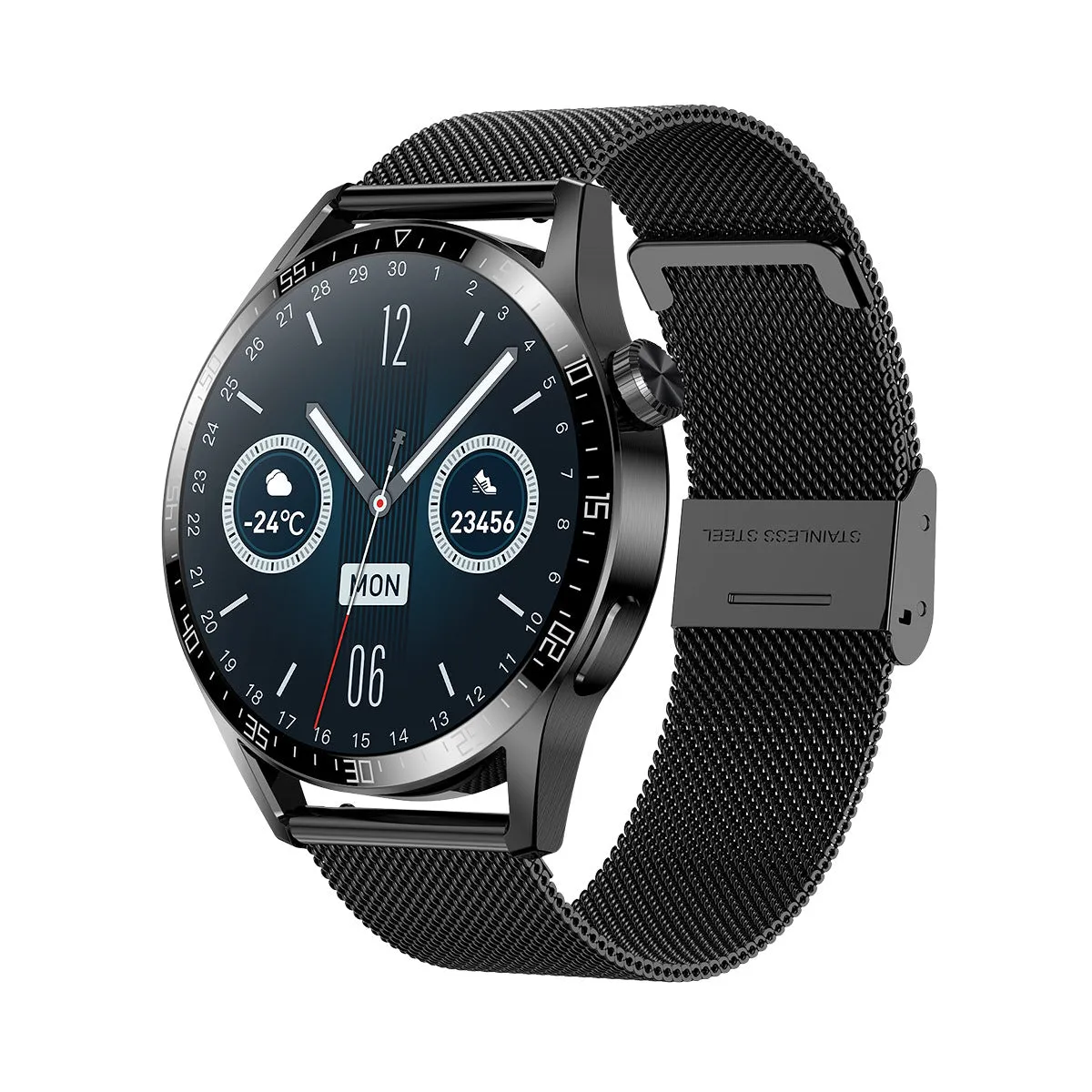 Entrance Guard GT3 Smart Watch Bluetooth Calling Heart Rate Blood Pressure Voice Assistant GT3 Watch