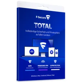 F-Secure Total - Pkc - 3 Devices Vpn Id P. - 18 Months