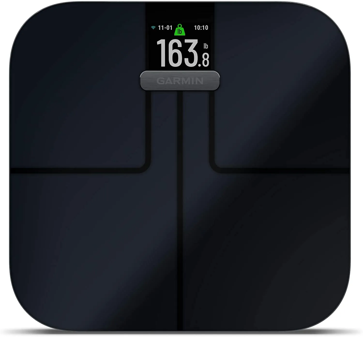 Garmin Index S2 Smart Scale with Wireless Connectivity-Black (Bundle)