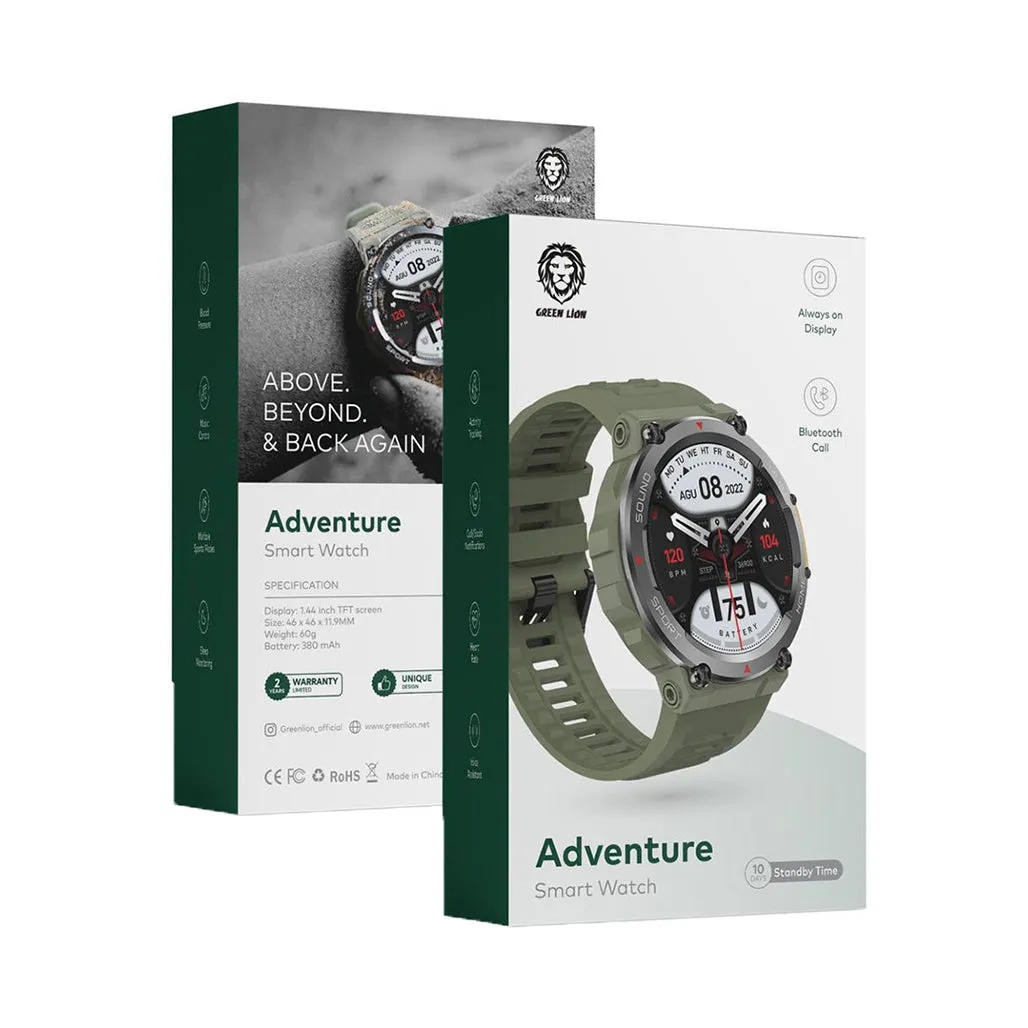 Green Lion Adventure Smart Calling Watch