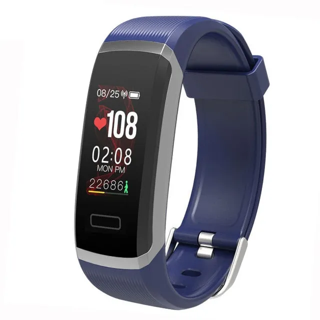 GT101 Unisex smart bracelet with Continuous Heart Rate Monitoring, Fitness Tracking and More