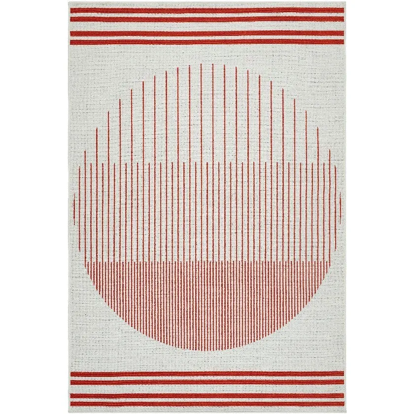 Heathr Modern Garnet Area Rug