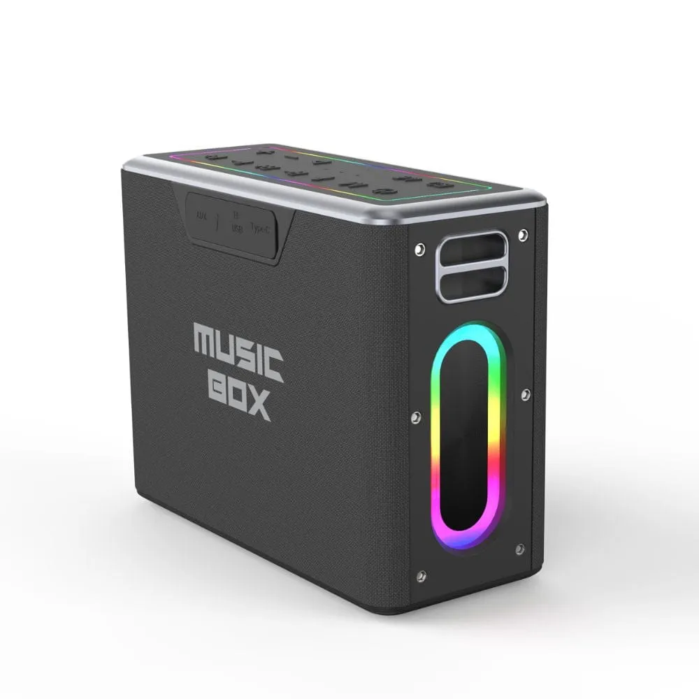 HiFuture MusicBox Wireless Karaoke with Microphones - HBB8