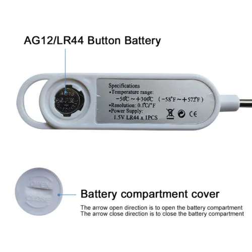 High Accuracy Digital Kitchen Thermometer for Food & BBQ