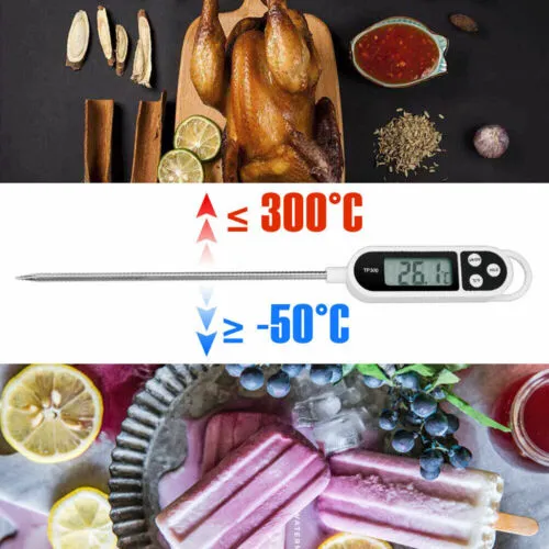 High Accuracy Digital Kitchen Thermometer for Food & BBQ