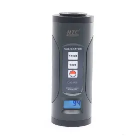 HTC CAL-900 Sound Level Calibrator Dual-Level 94 dB/114 dB 1000 Hz ±0.3 dB Accuracy for 1” and ½” Microphones