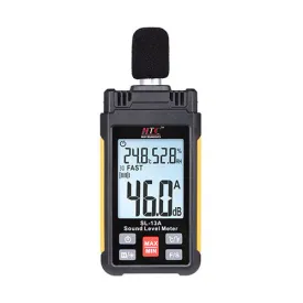 HTC SL-13A Mini Sound Meter 30-130 dB Range, ±1.5 dB Accuracy, Compact and Portable Design