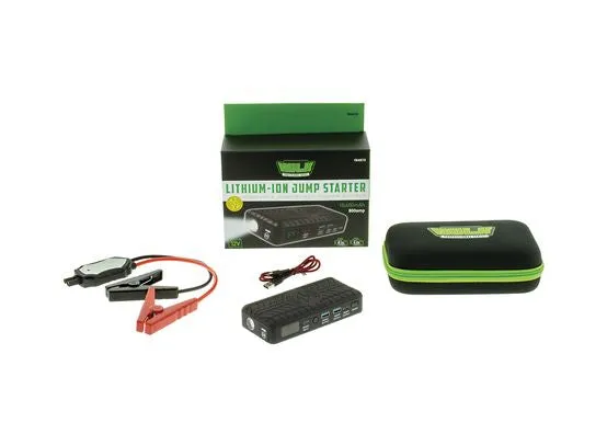 HULK LITHIUM-ION JUMP STARTER - 10,400MAH - 800 AMP