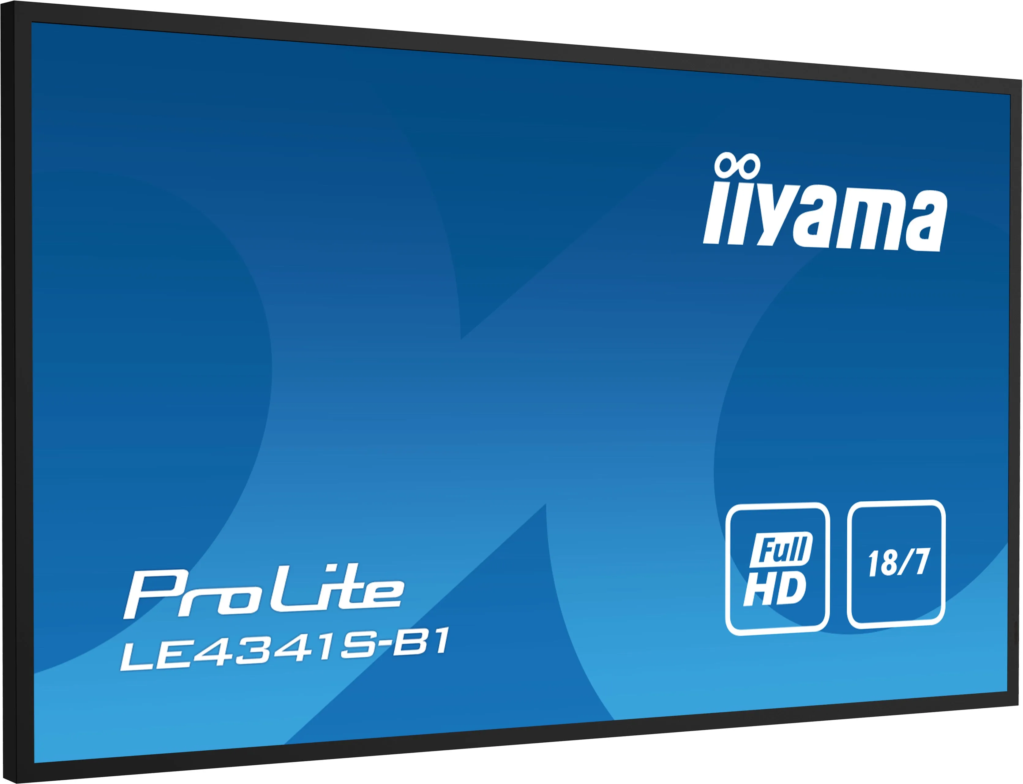 Iiyama Digital Signage Display Prolite Le4341s-B1 - 108 Cm (42.5") - 1920 X 1080 Full Hd