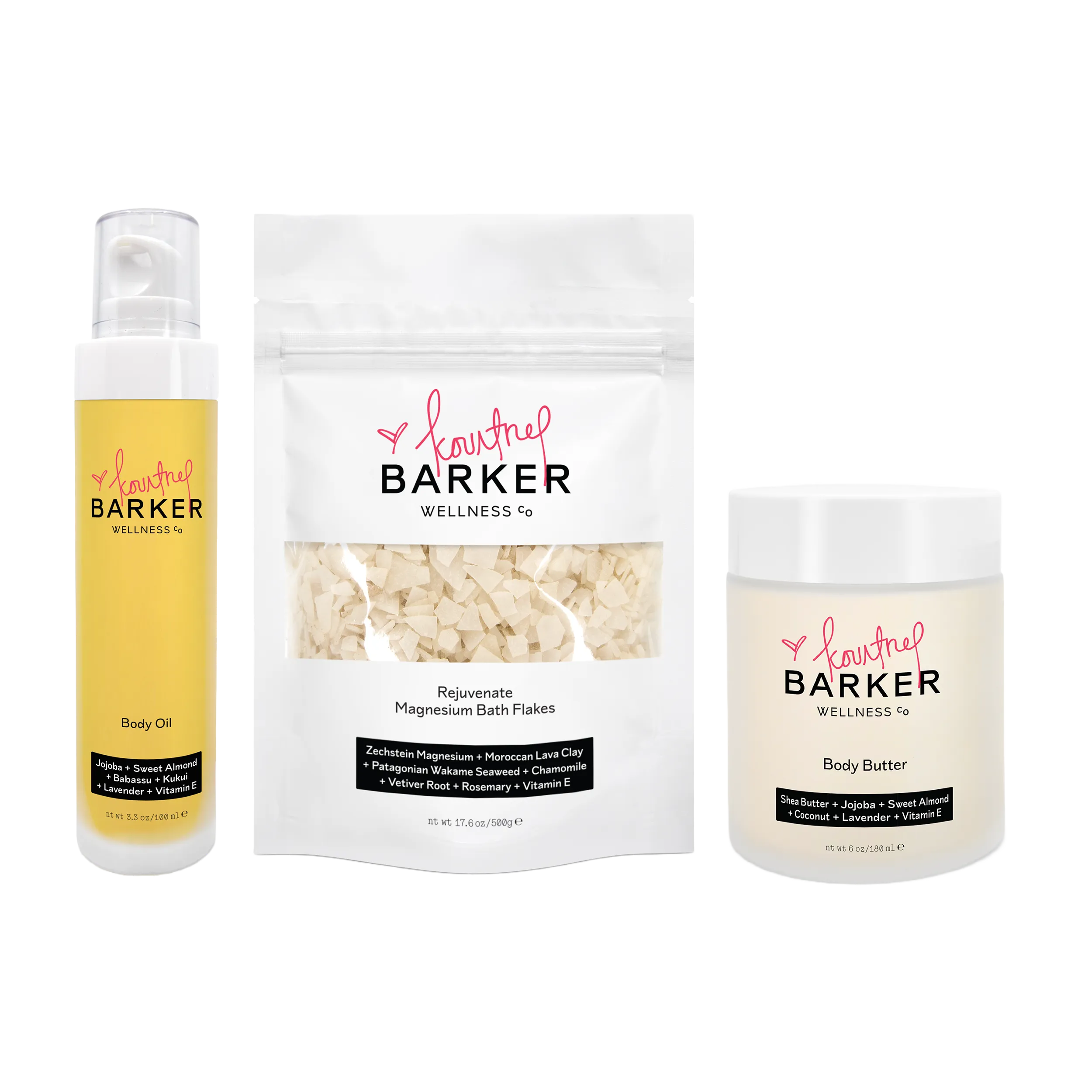 Kourtney x Barker Wellness Rejuvenate Bundle