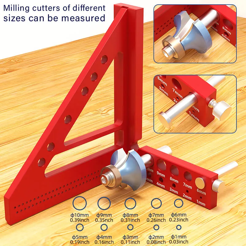 Levoite 3D Multi-Marking Angled Square