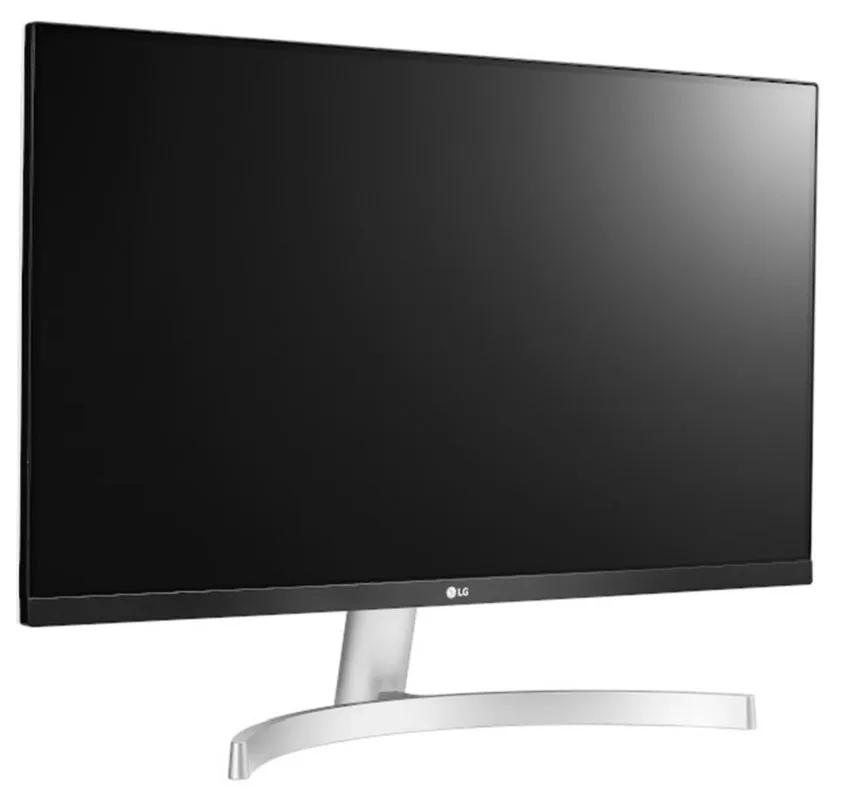 LG 27MN60T-W 27” FHD IPS 3-Side Borderless Monitor with Dual HDMI & Stand