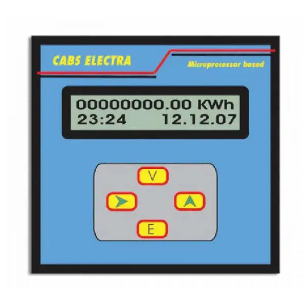 Metravi CE-0303 EML Digital Three Phase kWh Meter