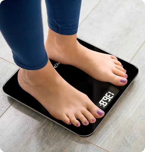 OnPoint Smart Body Composition Scale with Bluetooth, Accurate Weight Measurement, and Health Tracking Features