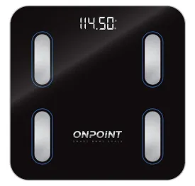 OnPoint Smart Body Composition Scale with Bluetooth, Accurate Weight Measurement, and Health Tracking Features