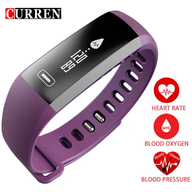 Original CURREN R5PRO Smart Watch Heart Rate Blood Pressure Oxygen Oximeter For iOS Android