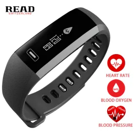 Original READ R5 Pro Smart Wrist Band Heart Rate Blood Pressure Oxygen Oximeter For iOS Android