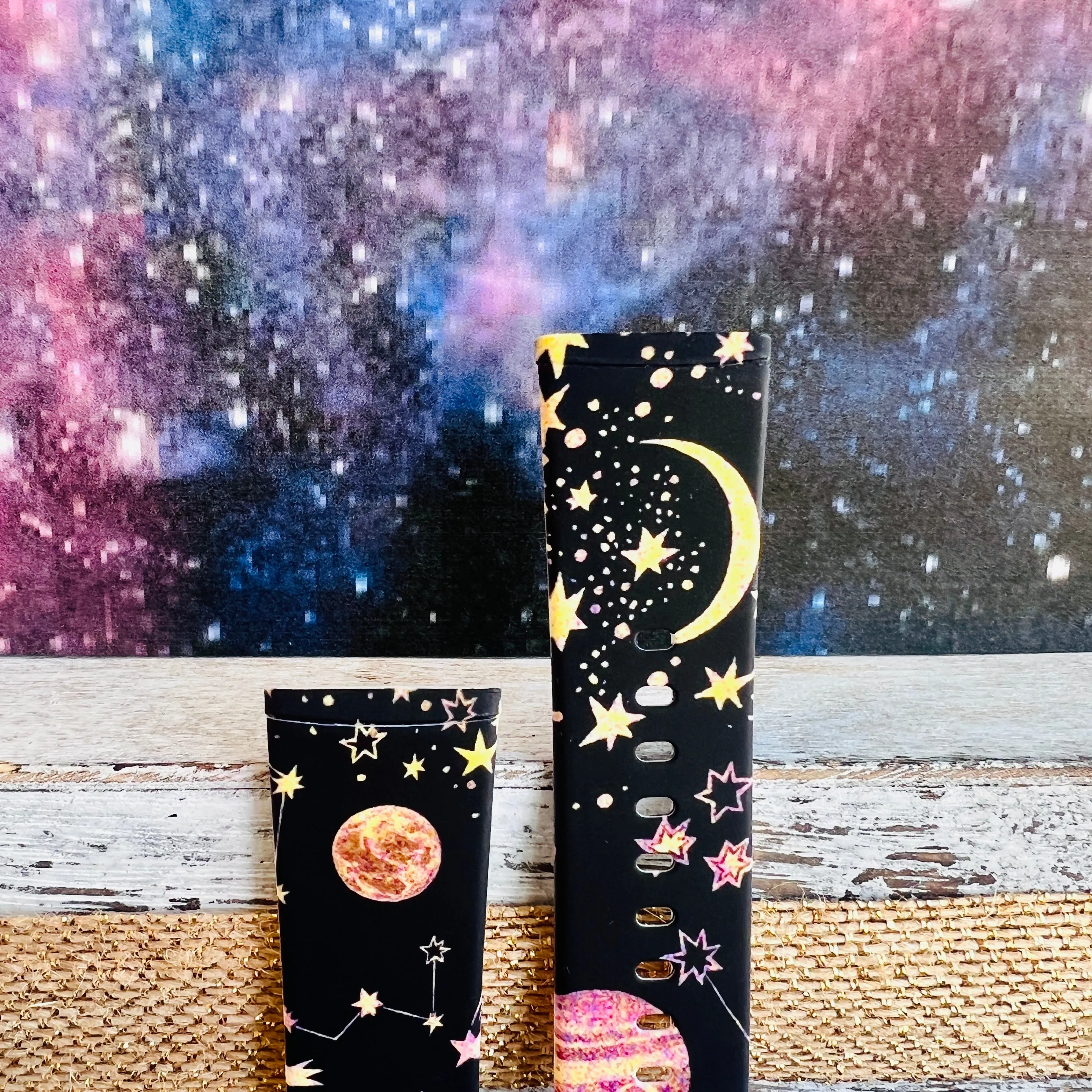 Out Of This World Print Silicone Band For Fitbit Versa 3/4/Sense