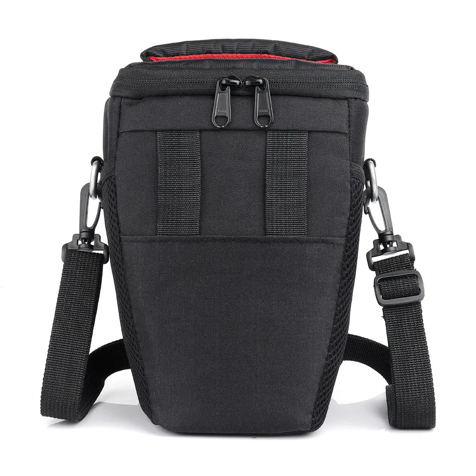 Outdoor one-shoulder triangle camera bag  for Canon 750D200D storage bag