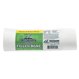 Redbarn Large Natural Filled Bone Cheese N’ Bacon Flavor 8oz