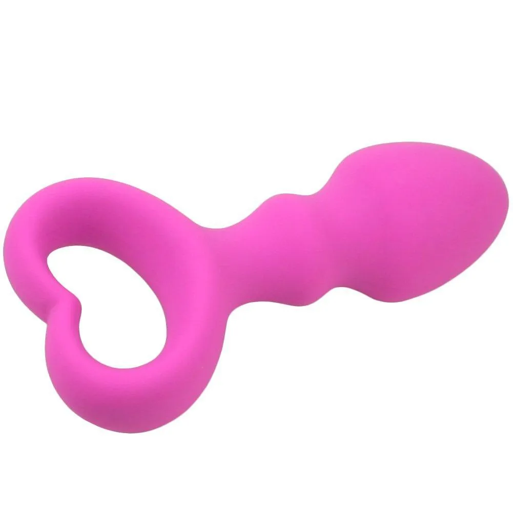 Silicone Heart Booty Plug - Soft & Easy to Use!