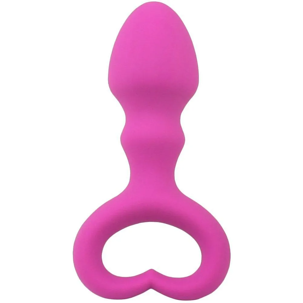 Silicone Heart Booty Plug - Soft & Easy to Use!