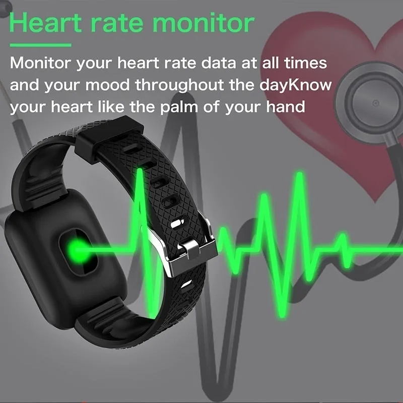 Smart Watch Heart Rate Blood Pressure