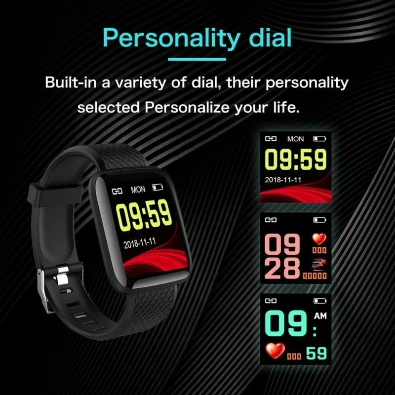 Smart Watch Heart Rate Blood Pressure