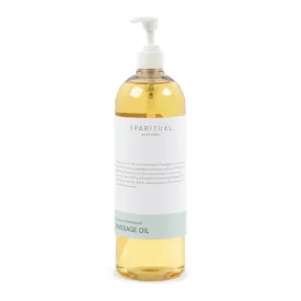 Sparitual Geranium Cedarwood Massage Oil 1000ML - PRO SIZE