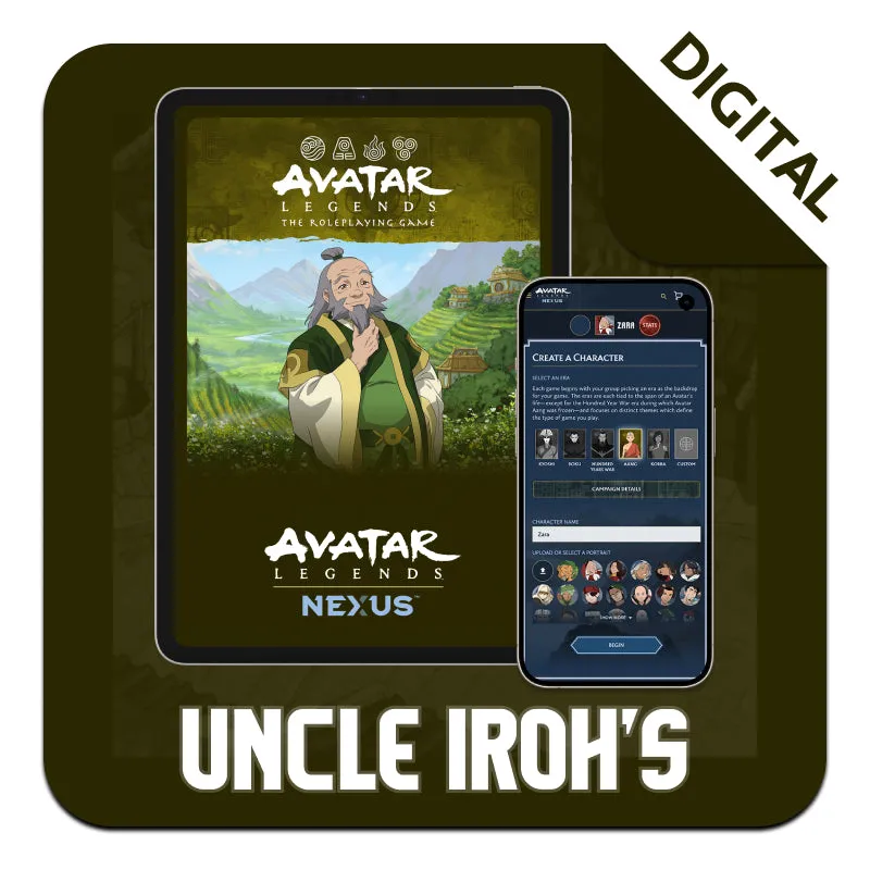 Uncle Iroh's Adventure Guide (Avatar Legends) - NEXUS