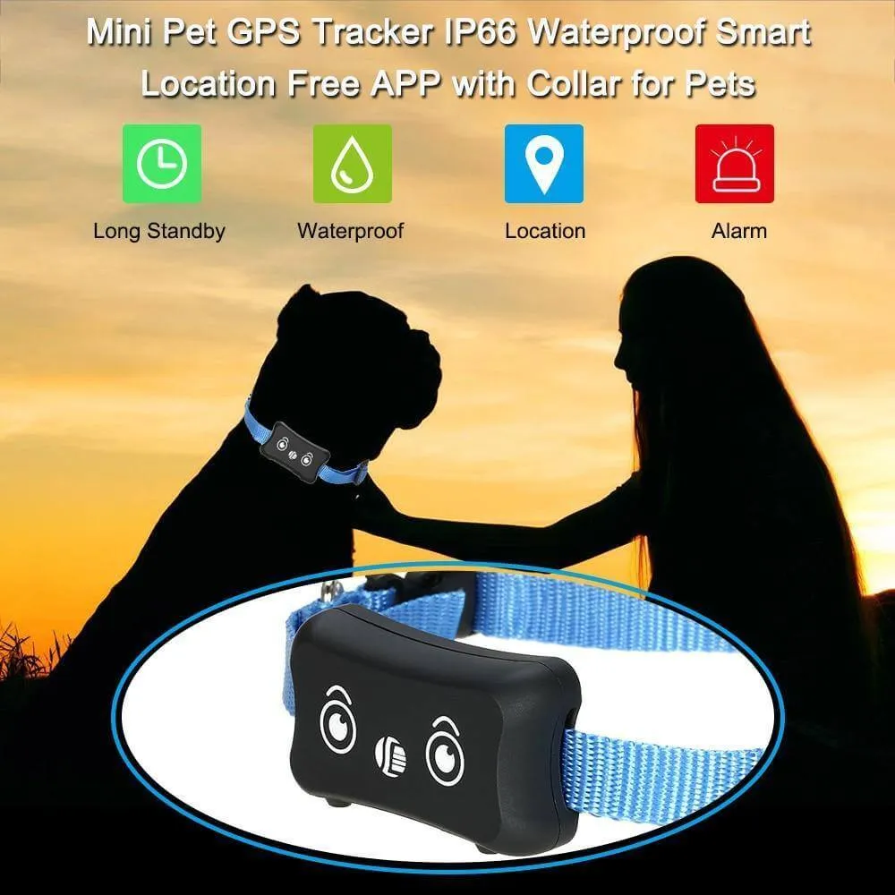 Waterproof GPS Pet Tracking Collar