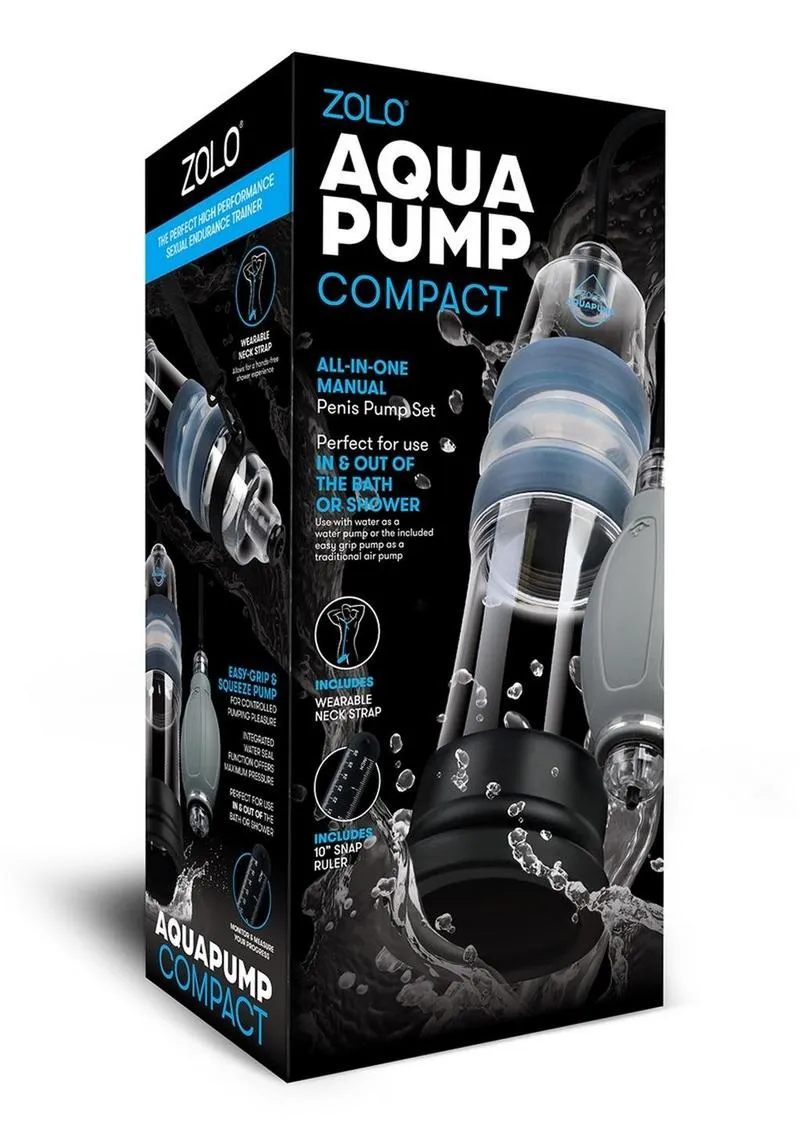 ZOLO Aquapump Compact Silicone Penis Pump